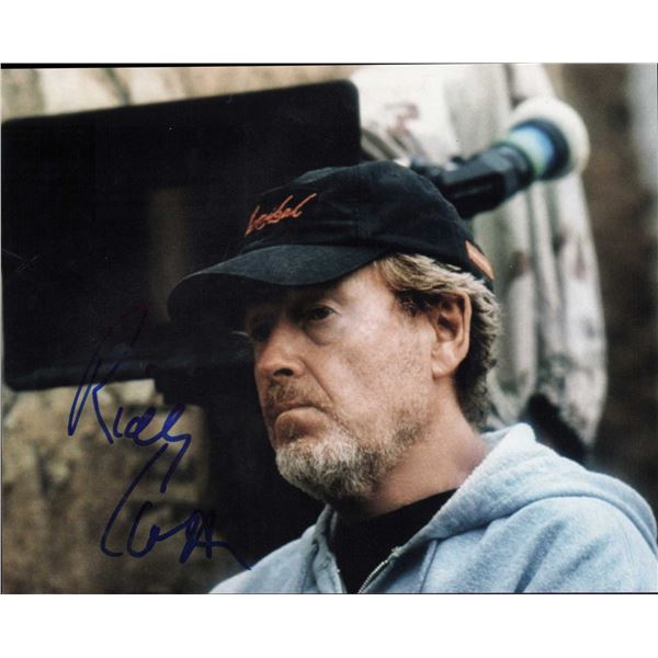 Ridley Scott signed photo