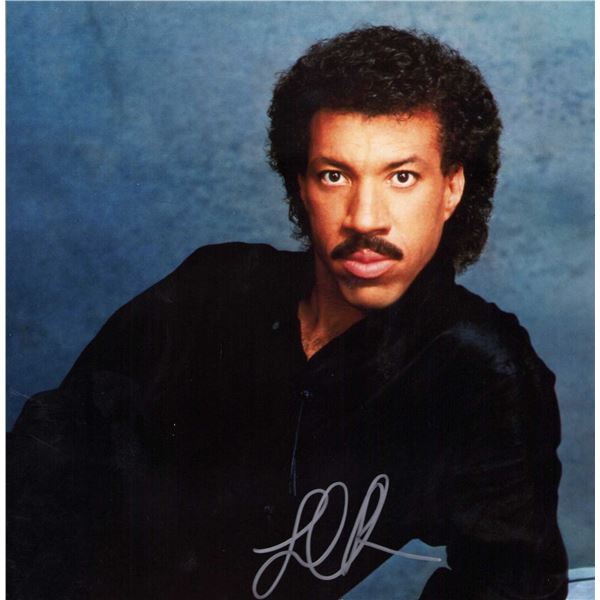 Lionel Richie signed photo