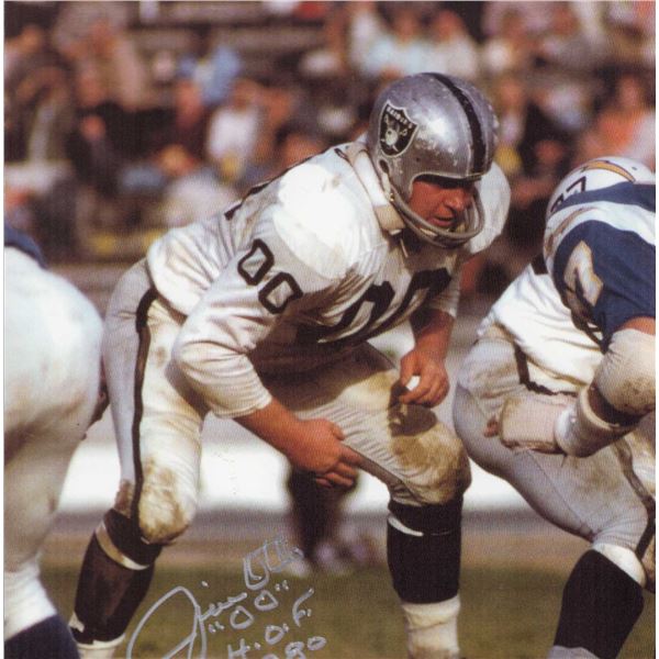 Jim Otto signed photo