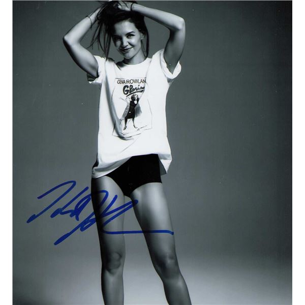 Katie Holmes signed photo sexy