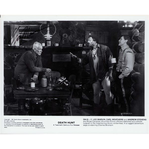 Lee Marvin signed photo