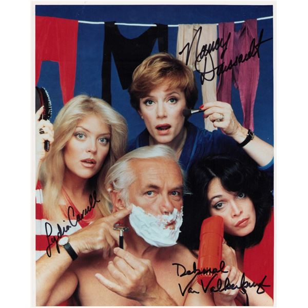Too Close for Comfort cast signed photo