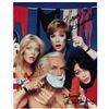 Image 1 : Too Close for Comfort cast signed photo