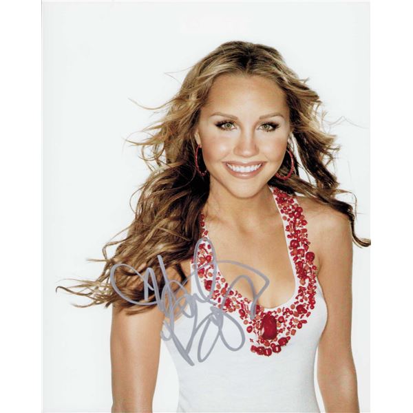 Amanda Bynes signed photo