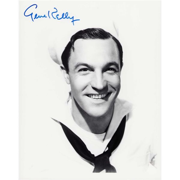 Gene Kelly signed photo