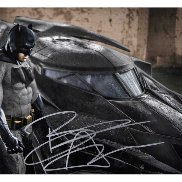 Ben Affleck signed photo Batman