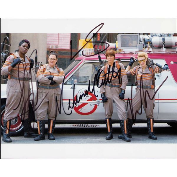 Women Ghostbusters Cast signed photo
