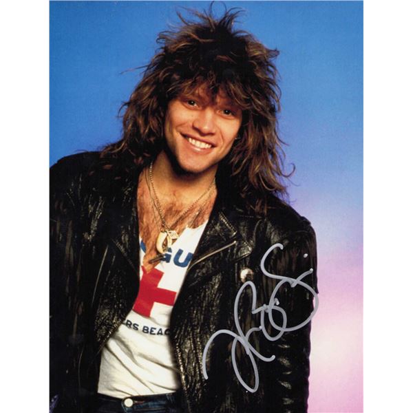 Jon Bon Jovi signed photo