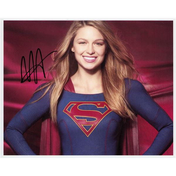 Melissa Benoist signed photo