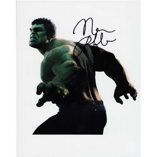 Mark Ruffalo signed photo Hulk