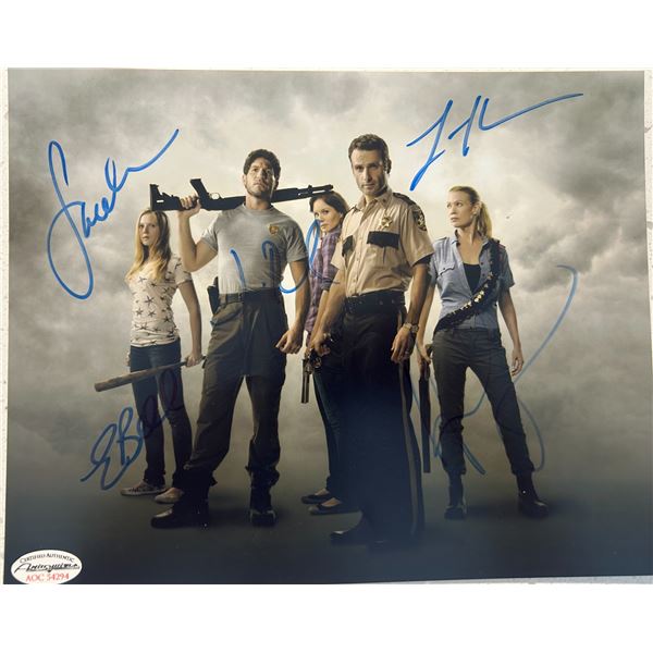 Walking Dead Cast signed photo