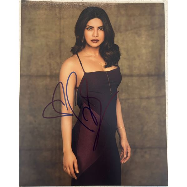 Priyanka Chopra signed photo sexy