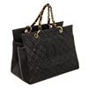 Image 2 : Chanel Black Caviar Quilted Leather Vintage GST