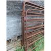 Image 2 : (6) 6-Bar  Metal Corral Panels (4) 8ft , (2) 10ft 