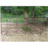 Image 1 : (2) 6-Bar Metal Gates 8ft + 10ft 