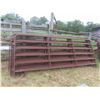 Image 1 : (10) 12ft 6-Bar Metal Corral Panels 
