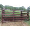 Image 1 : (10) 12ft 6-Bar Metal Corral Panels 