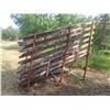 Image 2 : Metal Framed Livestock Loading Chute Weathered 