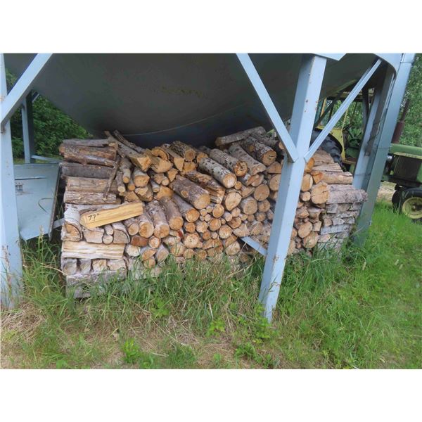 Cut/Split Firewood 4ft x 8ft x 3ft 
