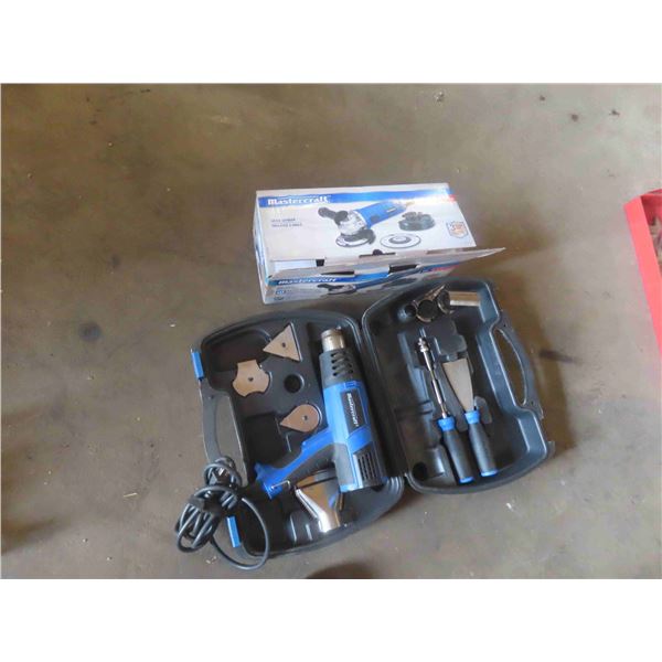 Mastercraft Heat Gun with Case, Accessories, New 