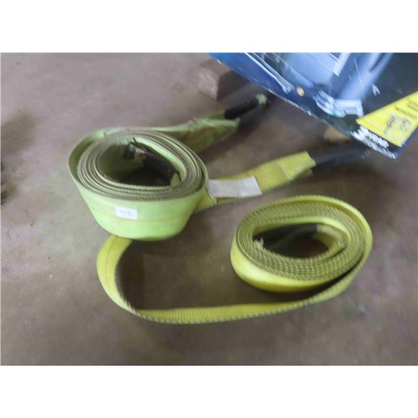 2 Tow Straps **ITEM NEEDED UNTIL SUNDAY NIGHT, PLEASE HOLD OFF ON PICKUP UNTIL AFTER SUNDAY NIGHT. 
