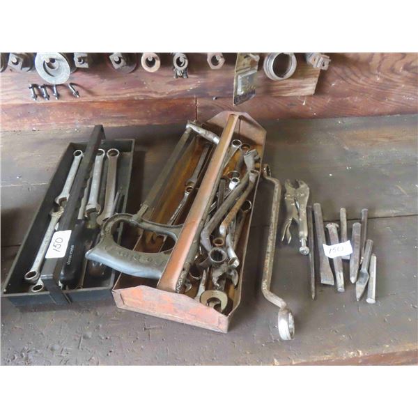 Punches , Chisels, Hack Saw, Wrenches 