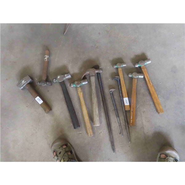 Hammers: Sledge, Ball Pin, Prys 