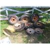 Image 1 : 7 Implement Rims (No Value in Tires) 