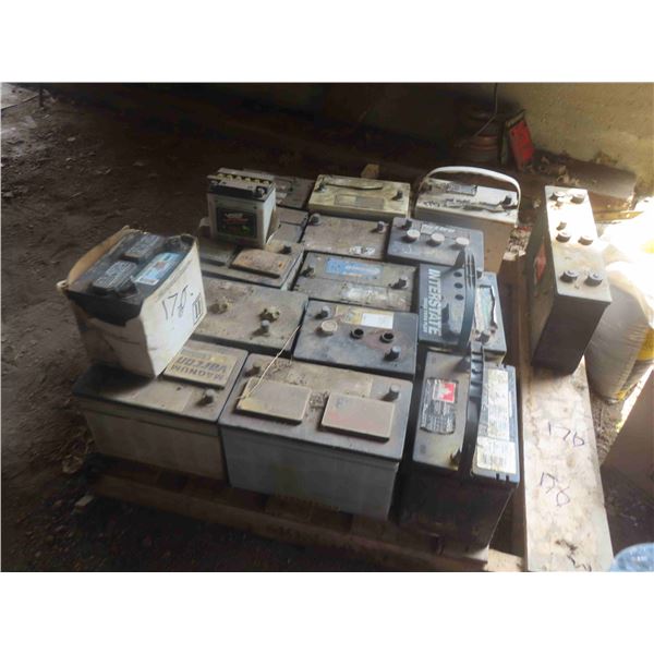 Pallet: 16 Batterys