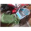 Image 1 : 3 Folding Chairs, 4 Patio Chairs, Lounge 