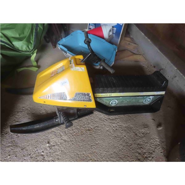 Coleco Ski Doo Formula Youths Sleigh 