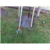 Image 2 : Yard Tools: Shovel, Axe, Hoe, Cultivator, Potato Fork 