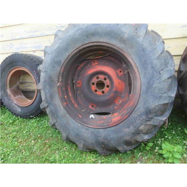 16.9-30 Rim & Tire (Value In Rim)  