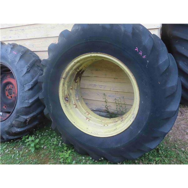 (2) 18.4-30 Rim & Tire