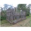Image 1 : Home Made 8ft x 19ft Multi Round Bale Feeder 8ft High
