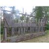 Image 2 : Home Made 8ft x 19ft Multi Round Bale Feeder 8ft High