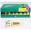 Image 1 : VINTAGE DOUBLE SIX DOMINOS GAME
