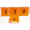 Image 1 : 4 SMALL SQUARE VINTAGE PLAYBOY CLUB