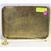 Image 1 : GOLD RIMMED RECTANGULAR PLATE ASIAN