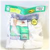Image 1 : FRUIT OF THE LOOM 6 PACK MEN’S ANKLE SOCK SZ