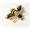 Image 1 : 2)  BLACK, YELLOW AND WHITE ENAMEL WITH