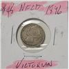 Image 1 : 12)  VICTORIAN 1896 NEWFOUNDLAND DIME,