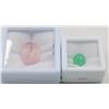 Image 1 : #31-NATURAL PINK ROSE QZ 17.00CT & CHRYSOPRASE