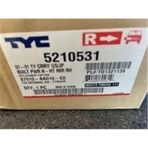 NEW TYE BUILT POWER N-HT MIR RH 97-01 TY CMRY