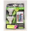 Image 1 : COLOR GU10 LED LIGHT BULBS