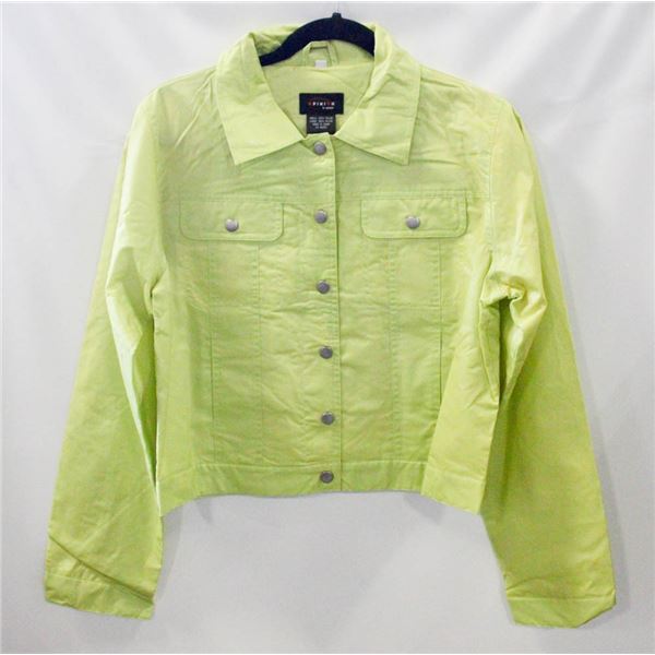 NEW GREEN RAIN COAT S/42