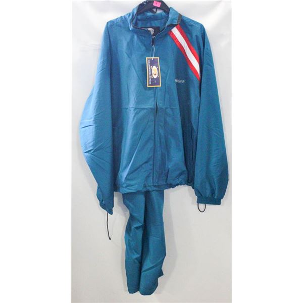 NEW DRAGON COLLECTION S TRACKSUIT LIGHT BLUE/RED