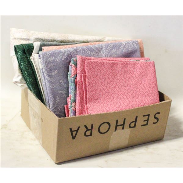 FABRIC PIECES - LARGE & QUILTING SIZE