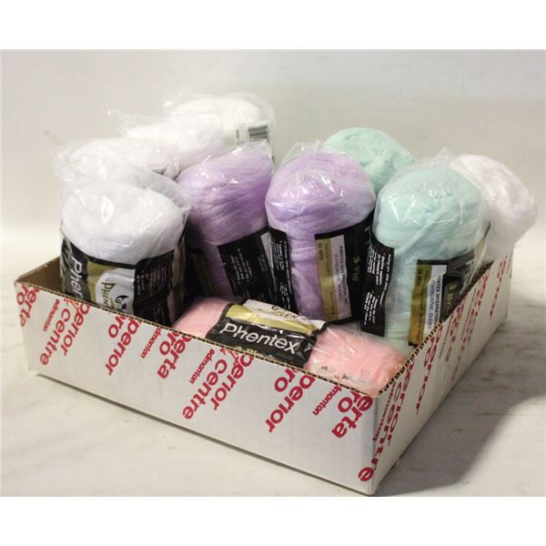 10 SKEINS PHENTEX 3PY 3OZ