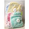 Image 1 : 20 - 8"X8" QUILT KNITTED SQUARES